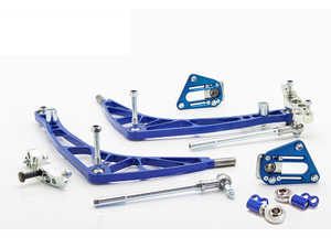 ES#3570320 - WF030LIGHTFD - FD Lock Kit with Lightweight A-arms - A complete front end solution to get your E30 sideways properly. - Wisefab - BMW
