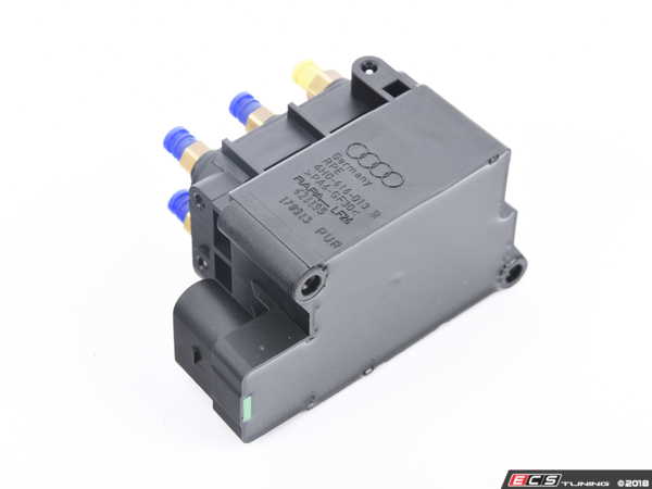 Genuine Volkswagen Audi 4h0616013b Solenoid Valve Unit For Air Suspension 4h0 616 013 B 4665