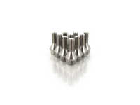 ES#3570228 - 025384ecs04-0110 - Titanium Conical Seat Wheel Bolt - 12x1.5x26mm - Set Of 10 - Lightweight, corrosion resistant, high performance lug bolts - ECS - BMW