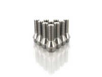 ES#3570223 - 025384ecs03-0210 - Titanium Conical Seat Wheel Bolt - 14x1.5x35mm - Set Of 10 - Lightweight, corrosion resistant, high performance lug bolts - ECS - Audi BMW Volkswagen Mercedes Benz