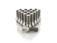 ES#3570224 - 025384ecs03-0220 - Titanium Conical Seat Wheel Bolt - 14x1.5x35mm - Set Of 20 - Lightweight, corrosion resistant, high performance lug bolts - ECS - Audi BMW Volkswagen Mercedes Benz