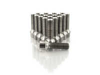 ES#3570220 - 025384ecs02-0420 - Titanium Ball Seat Wheel Bolt - 14x1.5x45mm - Set Of 20 - Lightweight, corrosion resistant, high performance lug bolts - ECS - Audi Volkswagen