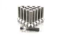 ES#3570272 - 025384ecs02-98KT - Titanium Ball Seat Wheel Bolt - 14x1.5x50mm - Set Of 20 - Lightweight, corrosion resistant, high performance lug bolts - ECS - Audi Volkswagen
