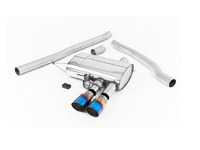 ES#3477809 - SSXM441 - ValveSonic Cat-Back Exhaust System - Non Resonated Dual GT90 Burnt Titanium Tips - 2.75