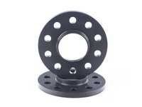 ES#3469470 - 2475726sw - DR Series Wheel Spacers - 12mm (1 Pair) Black - BMW wheel spacers made to work with stock and aftermarket wheels - H&R - BMW MINI