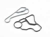ES#3575854 - 11428637820KT - Oil Cooler Housing Gasket Kit - Includes both oil filter housing gaskets and a Liqui Moly oil change kit - Assembled By ECS - BMW