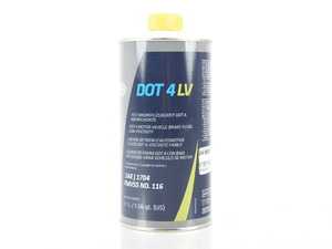  Pentosin 1224116 DOT 4 LV Low Viscosity Brake Fluid for Cold  Climate Conditions; 1 Liter : Automotive