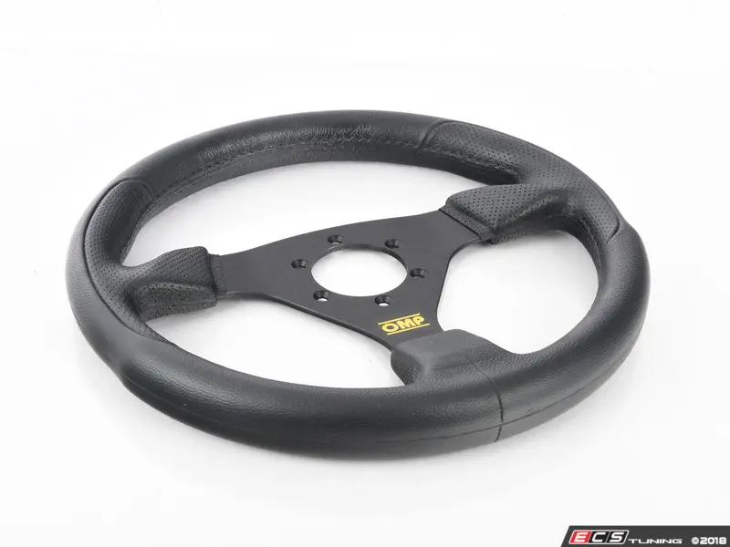 OMP - OD/1981 - Racing GP Polyurethane Racing Steering Wheel - Black