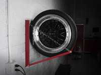 ES#2719305 - 003638SCH01A - Wall-Mounted Wheel & Tire Storage Rack - Store your wheels and tires without taking up floor space! - Schwaben - Audi BMW Volkswagen Mercedes Benz MINI Porsche