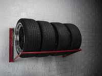 ES#2719305 - 003638SCH01A - Wall-Mounted Wheel & Tire Storage Rack - Store your wheels and tires without taking up floor space! - Schwaben - Audi BMW Volkswagen Mercedes Benz MINI Porsche