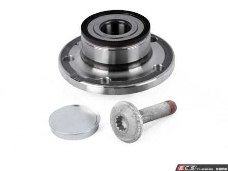 ES#2500862 - 1T0598611B - Rear Wheel Bearing Assembly With Hub - Priced Each - Allows your wheel to rotate with minimal friction - FAG - Audi Volkswagen