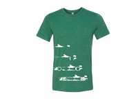 ES#3572019 - ACM3027GRNXL - Audi e-tron Design T-Shirt - Green - XL - The Audi e-tron Design Tee shows a build up that has been respected for generations. - Genuine Volkswagen Audi - Audi BMW Volkswagen Mercedes Benz MINI Porsche