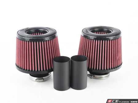 Burger Tuning BMS DCI N54 Dual Cone Intake Red Filters for BMW 135i 335i 535i