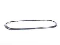 ES#3574418 - 51137449207 - Grille Frame - Black - Main Trim piece that surrounds the grille - Genuine MINI - MINI