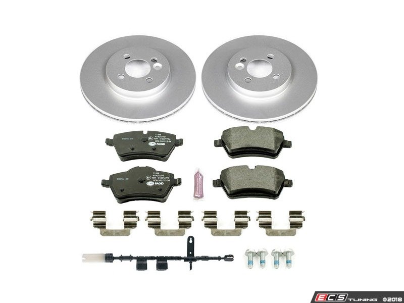 Power Stop ESK6741 EuroStop Brake Kit Front (294x22)