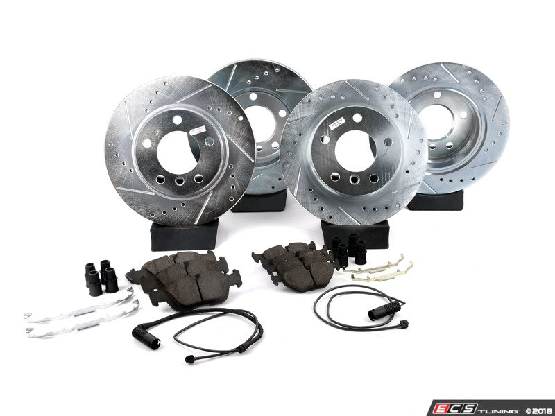 Power Stop K498 Z23 Evolution Sport Brake Kit Front and Rear