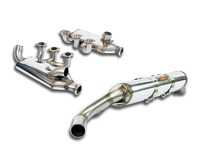 ES#3613590 - 247631KT - Supersprint Sport Exhaust System - With Heat Exhangers - Equal length headers with 3 into 1 flat manifolds, made from 304 stainless steel - Supersprint - Porsche