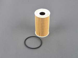 ES#10228 - 99610722553 - Oil Filter Element - Includes rubber sealing ring - Genuine Porsche - Porsche