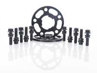 ES#3613673 - ls-1010mmKT - Rennline Wheel Spacer Kit - 10mm - Includes one pair of 10mm spacers and black zinc coated extended-length lug bolts for your Porsche - Rennline - Porsche