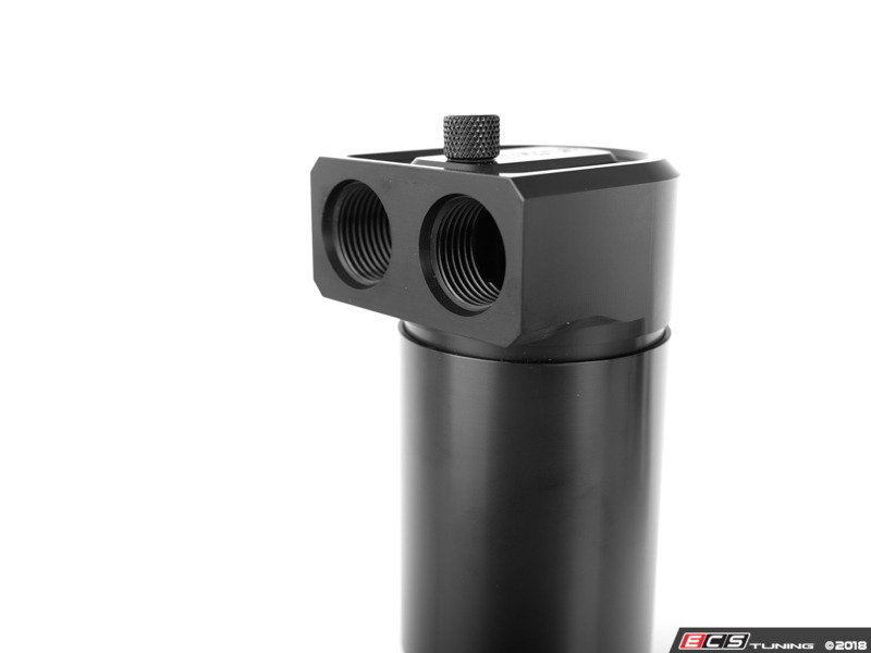 Turner Motorsport 013280TMS01 Turner Motorsport S55 Baffled Oil Catch Can & Drain System