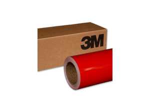 ES#3618426 - 1080G13 - 1080 Series Vinyl Wrap - Gloss Hot Rod Red - 5 X 5 - Features a shiny red finish - 3M - Audi BMW Volkswagen Mercedes Benz MINI Porsche