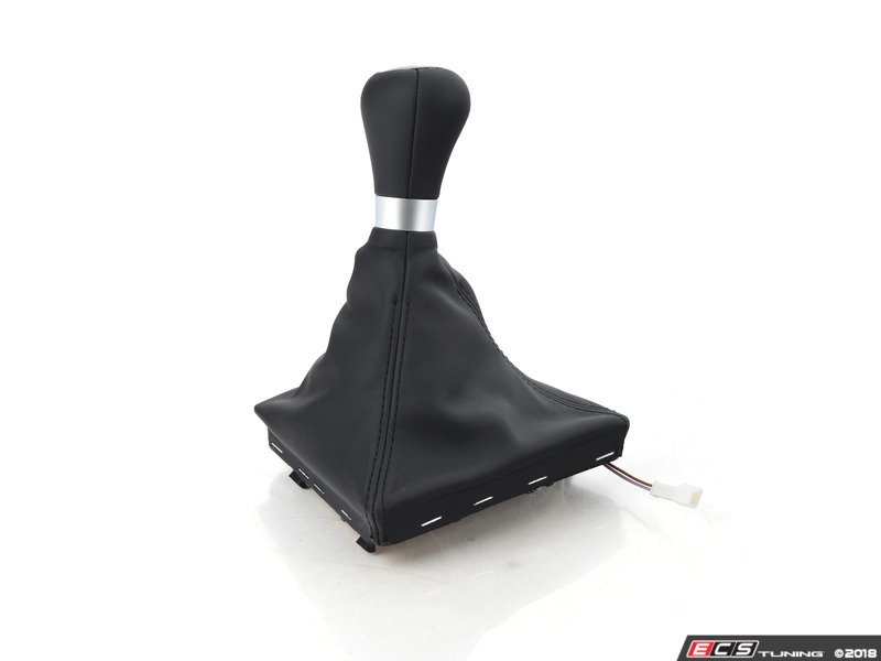 Assembled By ECS 25112284205KT Leather Illuminated Shift Knob