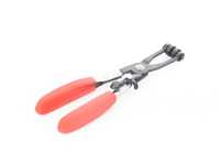 ES#3557364 - 026457SCH02 - Straight Jaw Pliers For Flat Ear Style Hose Clamps - Easier to use locking feature Dual dipped grip for comfort and force Tips trap and hold clamp and swivel for multiple angle access For flat ear style hose clamps - Schwaben - Audi BMW Volkswagen Mercedes Benz MINI Porsche