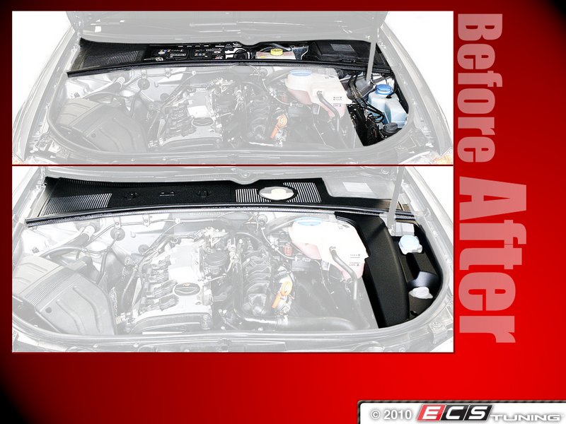 ECS News Audi B7 A4 Engine Compartment Cover Kit