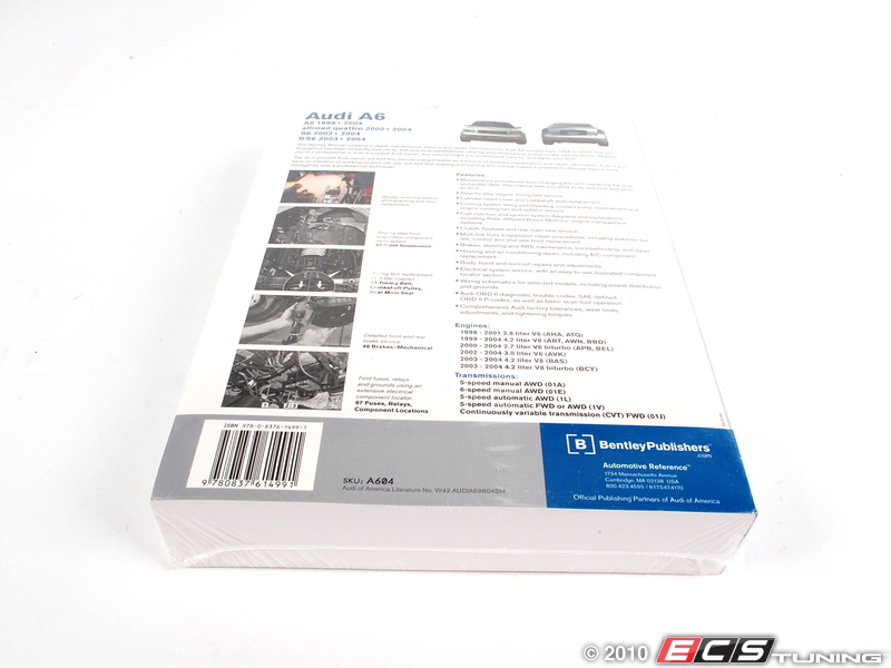 AUDI A6 SERVICE MANUAL 1998 2004 BENTLEY 2002 AUDI ALLROAD OWNER MANUAL PDF visual data 3