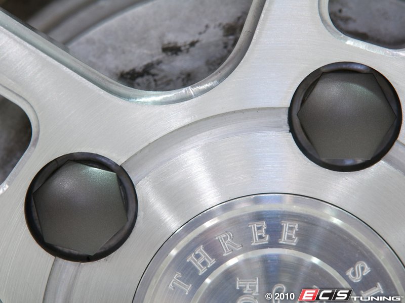 Genuine Volkswagen Audi 321601173AZ37 Wheel Bolt Cover Grey