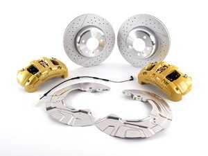 ES#205607 - 34110444738 - Front 6-Piston Big Brake Kit (338x26mm) - Upgrade to this big brake kit direct from BMW - Genuine BMW M Performance - BMW