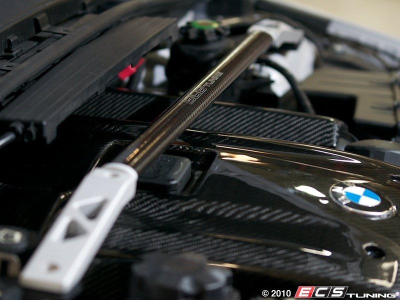 ECS ECSCF03B06ACE Carbon Fiber Strut Bar Kit Silver
