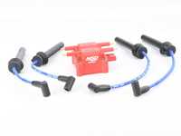 ES#3521481 - 82393ktKT - MSD / NGK Performance Coil Pack / Blue Wire Set - Includes performance wires from NGK and MSD Performance Red Coil pack - Assembled By ECS - MINI