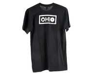 ES#3612345 - OH-NL-BLK-S - Black OHIO Design T-Shirt - Small - Featuring white ECS Tuning logo on left chest and ECS's signature OHIO logo on back - ECS - Audi BMW Volkswagen Mercedes Benz MINI Porsche