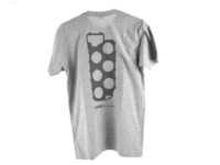 ES#3612377 - VR6-NL-GRY-2XL - Gray VR6 Design T-Shirt - 2X - Featuring black VR6 design and ECS Tuning logo on left chest and full back - ECS - Audi Volkswagen