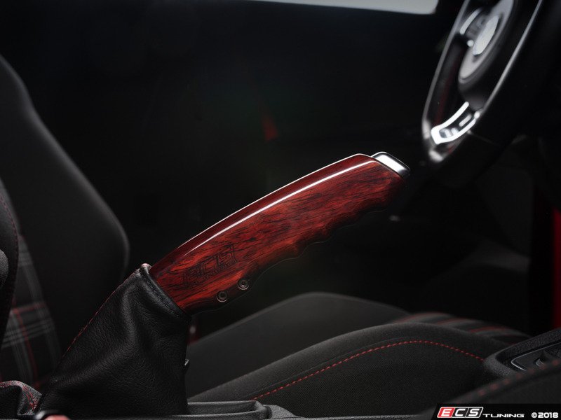 ECS 023084ECS01 ECS Wooden Parking Brake Handle LIMITED EDITION