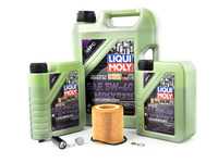 ES#3470581 - 11427566327mgKT - Liqui Moly MolyGen Oil Change Kit / Inspection I - Includes seven quarts of Liqui Moly MolyGen 5w-40 synthetic engine oil, Hengst oil filter and new drain plug - Assembled By ECS - BMW
