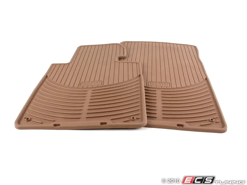 Genuine Bmw 82550151504 Front All Weather Rubber Floor Mat Set