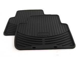 1st /& 2nd Row Rubber Floor Mat for BMW 528xi #R6285 *13 Colors
