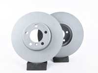 ES#2998729 - 5Q0698451EKT1 - Rear Brake Service Kit (253x10) - Featuring Bosch rotors and TRW pads - Assembled By ECS - Volkswagen