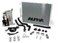 ES#3624012 - ALP.14.02.0101-1 - Alpha Performance Audi B8 Supercharger Cooler System - The S4 Boost Cooler will keep your intake temps low, maintaining your 3.0 TFSI supercharged engines maximum output. - AMS Performance - Audi