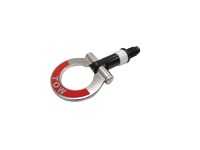 ES#2839707 - E13112103MM - Rennline Folding Tow Hook - 103MM - Rennline's stainless steel folding race hooks install in minutes on any Audi with factory screw type removable tow hooks. - Rennline - Audi
