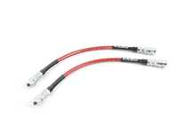 ES#3618878 - 001094ECS01 - Exact-Fit Stainless Steel Brake Lines - Front stainless reinforced lines for improved pedal feel and durability - ECS - Porsche