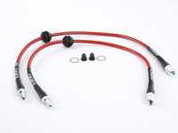 ES#3612590 - 027569ECS27 - Stainless Steel Brake Lines - Front - High quality reinforced lines for great looks and a more consistent pedal feel - ECS - MINI