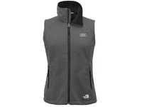 ES#3628258 - ACM2052GRYXL - The North Face Ridgeline Soft Shell Vest - Ladies XL - Cover your core without restricting mobility in this abrasion - and wind-resistant vest that has a warm, technical gridded fleece interior for additional comfort. - Genuine Volkswagen Audi - Audi