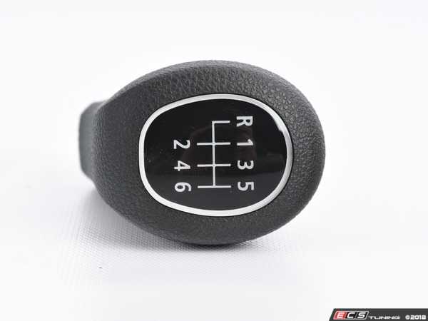 Genuine BMW - 25117529088 - Gear Shift Knob Plastic/6-Speed - Schwarz ...