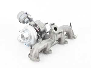 BorgWarner Turbocharger With Exhaust Manifold
