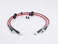 ES#3612531 - 027569ECS03 - Stainless Steel Brake Lines - Front - High quality reinforced lines for great looks and a more consistent pedal feel - ECS - BMW