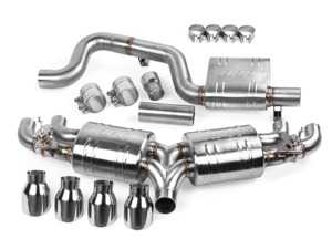 ES#3639466 - CBK0021 - APR MK7 Golf R Cat-Back Exhaust System - Valved - Hand-crafted T304 stainless-steel construction - APR - Volkswagen