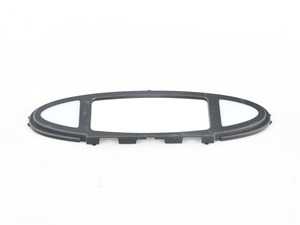 ES#1496467 - 9967315310101C - Vanity Mirror With Frame - Satin Black - Located in the sun visor. Fits left or right side. - Genuine Porsche - Porsche